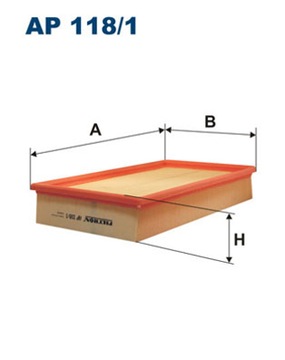 FILTRON FILTR VZDUCHU AP118/1 MERCEDES E W210