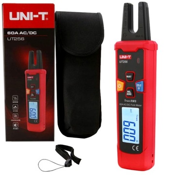 Tester WIDEŁKOWY prądu stałego UT256 otwarte cęgi miernik cęgowy