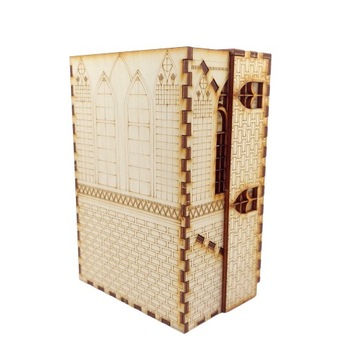 БАШНЯ ДЛЯ КОСТЕЙ НА НАВЯЗКАХ ДРАКУЛА ДЕРЕВЯННАЯ БАШНЯ ДЛЯ КОСТЕЙ 15 СМ