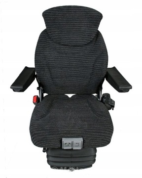 ПНЕВМАТИЧЕСКОЕ СИДЕНИЕ ДЛЯ ТРАКТОРА 12/24В КОМФОРТНОЕ, РЕГУЛИРУЕМОЕ