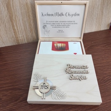 Спасибо и первое Святое Причастие Крестной матери