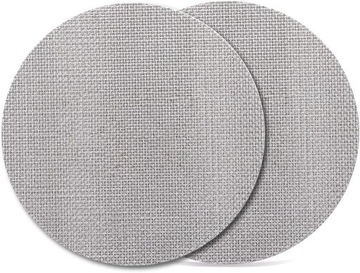 CUHZC 2-częściowy sitko do podkładki, filtr 58,5 mm, filtr dolny z filtrem