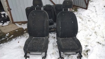 FORD FOCUS MK2 HB - FOTELE KOMPLET PRZOD TYL