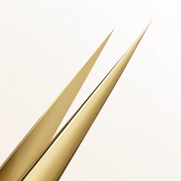 ПРОФЕССИОНАЛЬНЫЙ ПИНЦЕТ ДЛЯ НАРАЩИВАНИЯ РЕСНИЦ НАГАРАКУ РАЗДЕЛЕНИЕ ПРЯМОЙ ЗОЛОТОЙ