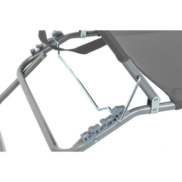 СКЛАДНАЯ ТУРИСТИЧЕСКАЯ ПОХОДНАЯ КРОВАТЬ, СЕРЫЙ