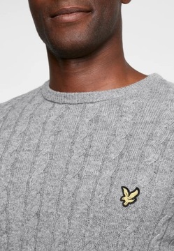 Sweter męski Lyle & Scott szary M