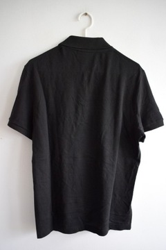 Lacoste koszulka czarna polo polówka męska FR 4 M t-shirt