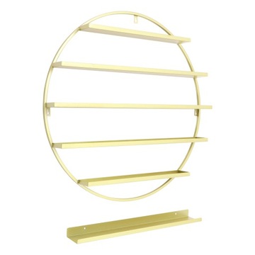 Золотая подставка для лака для ногтей, набор из 6 шт.