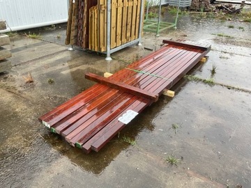 Drewno egzotyczne deska tarasowa Ipe 2*7*50