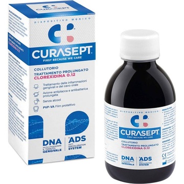 CURASEPT PŁYN DO PŁUKANIA JAMY USTNEJ 0,12% 200 ML