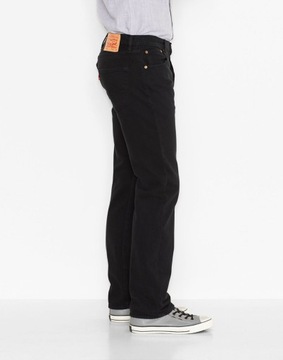 Levis Męskie dżinsy Original Jeans - Black 005010165-59-40-34