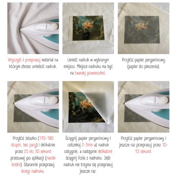 Термонаклейка с термонаклейкой «Цветы» для одежды на футболке с принтом «Букет» 14