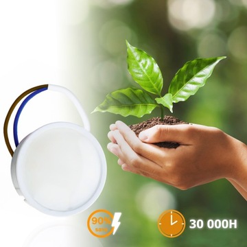 Wkład do Opraw LED Moduł INSERT 7W = 60W 120° 670lm 3000K Ciepły