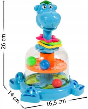 ИНТЕРАКТИВНЫЙ СПИННЕР HIPCIO-КАРУСЕЛЬ С ШАРИКАМИ В ПОДАРОК ​​РЕБЕНКУ 1 ГОДА