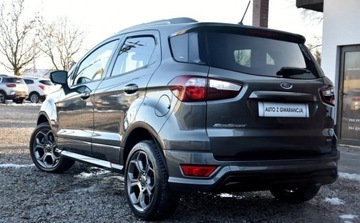 Ford Ecosport II SUV Facelifting 1.0 EcoBoost 125KM 2018 Ford EcoSport ST-line Idealny LED skora ALCANTARA navi. Benzyna 125KM, zdjęcie 4