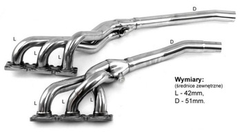 ВЫПУСКНОЙ ПАТРУБОК BMW Z3 2.8 M52 SPORT TURBOWORKS