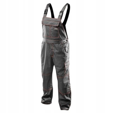 NEO Spodnie robocze na szelkach r.M 81-430-M