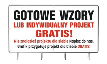 SOLIDNY BANER REKLAMOWY 200x100 CHOINKI,KARP