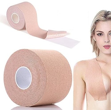 TAŚMA KLEJĄCA DO BIUSTU PIERSI UBRAŃ DEKOLTU ROLKA