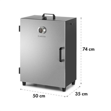 Электрическая коптильня Flinstone Steel, 1600Вт, сталь