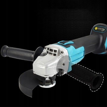 АККУМУЛЯТОРНАЯ УГЛОВАЯ ШЛИФОВАЛЬНАЯ МАШИНА 18 В 125 мм 860 Вт + 3 ДИСКОВ