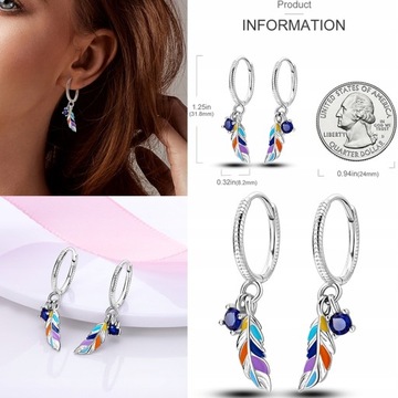 PAMELA 925 Sterling Silver Butterfly Zircon E