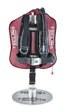 TecLine Peanut 16 Professional kewlar DIR REG.Red