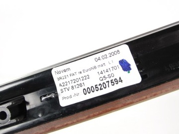 LIŠTA DVEŘE PŘEDNÍ PRAVÁ DŘEVO MAT SATIN MERCEDES W221