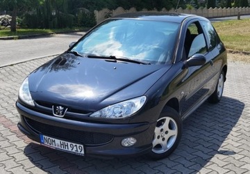 Peugeot 206 Hatchback 1.4 i 75KM 2007 Peugeot 206 1,4 Benz Klima Alufelgi Zadbany...