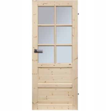 DRZWI WEWNĘTRZNE IŁAWA DREWNO SOSNA POKOJOWE 70