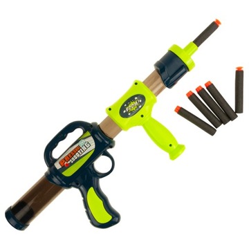 ПУСКОВАЯ ПУШКА ДЛЯ СТРЕЛОК ПУСКОВАЯ ШАРОВАЯ ПУСКОВАЯ СТРЕЛКА ИЗ ПЕНЫ + НАБОР АКСЕССУАРОВ NERF