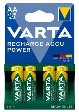 4x БАТАРЕИ R2U VARTA R6 AA 2100 мАч
