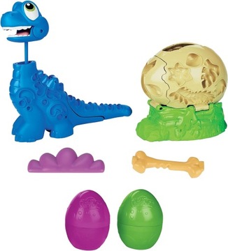PLAY-DOH CIASTOLINA WYKLUWAJĄCY SIĘ DINOZAUR ZESTAW DINO HASBRO F1503