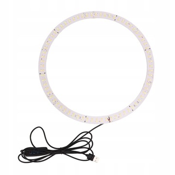 29cm koło LED Light Wick 3200K do 5600K żarówka