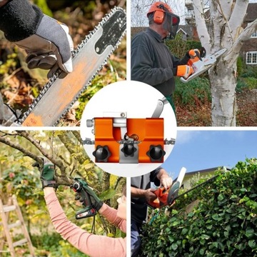 ПРОФЕССИОНАЛЬНАЯ ТОЧИЛКА ЦЕПНОЙ ПИЛЫ С РУЧНОЙ РУЧКОЙ, НАБОР ИЗ 6 РАЗМЕРОВ