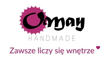 organizer OBAG STANDARD +OPASKA kwiaty szary pudrowy róż 2 kieszenie OMAY