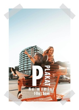 Плакат на заказ 10х15 см. Цифровая печать 200г/м2.