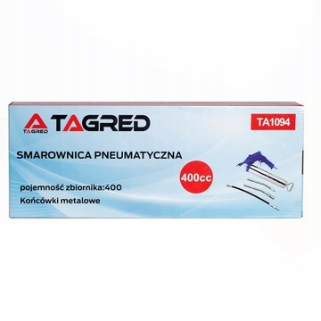SMAROWNICA PNEUMATYCZNA 400ml TAWOTNICA KARTUSZE