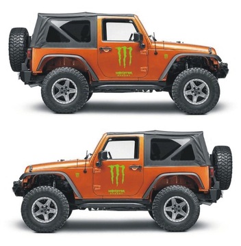 Наклейки XXL MONSTER CLAW ТЮНИНГ 311 РАЗНЫХ ЦВЕТОВ