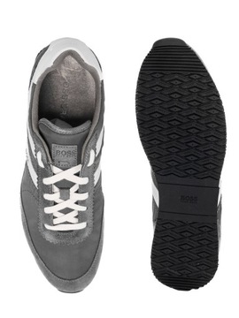 Hugo Boss buty męskie sportowe Hugo Boss Medium Grey rozmiar 42