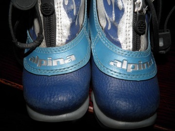 ДЕТСКИЕ БОТИНКИ ДЛЯ БЕГОВЫХ ЛЫЖ ALPINA FROST R 27