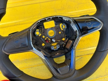 РУЛЕВОЕ КОЛЕСО VW TOUAREG III R-LINE С КОЖАНЫМИ НАКЛАДКАМИ