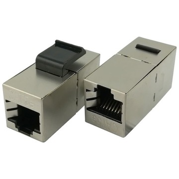 Łącznik modularny Keystone RJ-45 STP kat.5e beczka