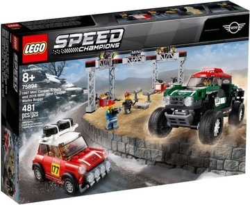 LEGO 75894 Speed Champions Rally auto 1967 Mini Cooper S i Buggy 2018