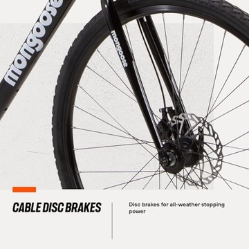 Велосипед Mongoose Gravel Define 700C черный M 28' 14 Microshift R8