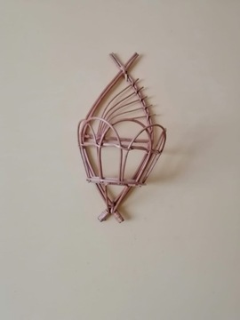 Koszyk na Kwiaty Wiklinowy Wiklina Kwietnik łezka