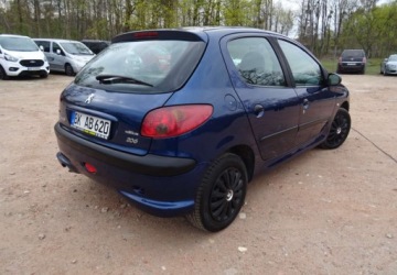 Peugeot 206 Hatchback 1.4 i 75KM 2008 Peugeot 206 1.4ben,klima,el.szyby,oplanony 1.4 Benzyna 75KM, zdjęcie 2