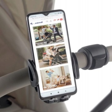 УНИВЕРСАЛЬНЫЙ ДЕРЖАТЕЛЬ ДЛЯ ТЕЛЕФОНА JANE ДЛЯ КОЛЯСКИ