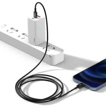 Kabel CATLYS-C01 USB typ C - Apple Lightning Baseus 2 m
