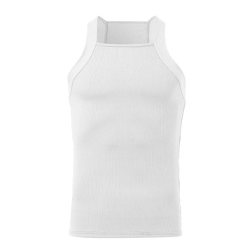 Men s Fitted Tank Top Undershirts Cual Sleeveless